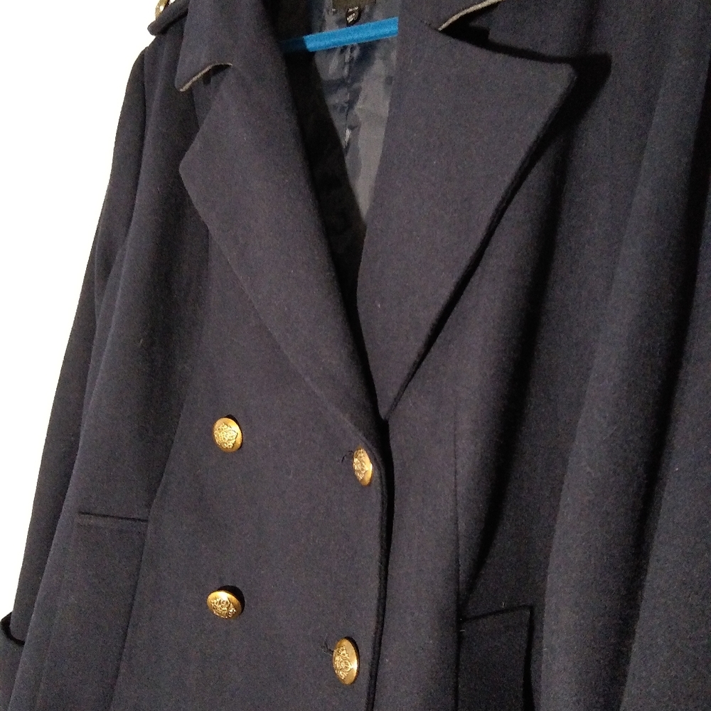 Lane Bryant Wool Blend Coat 26/28 3x EUC - Picture 8 of 8